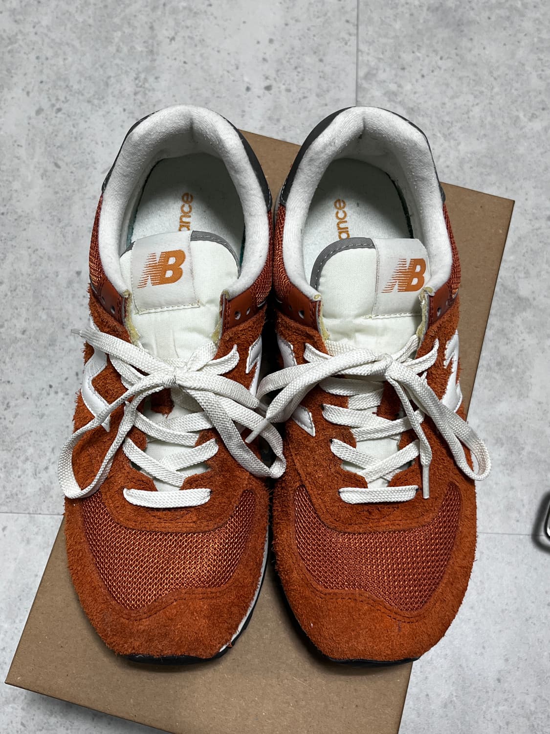 뉴발란스 헤리티지 오렌지 270 싸게 팝니다! 상품이미지5