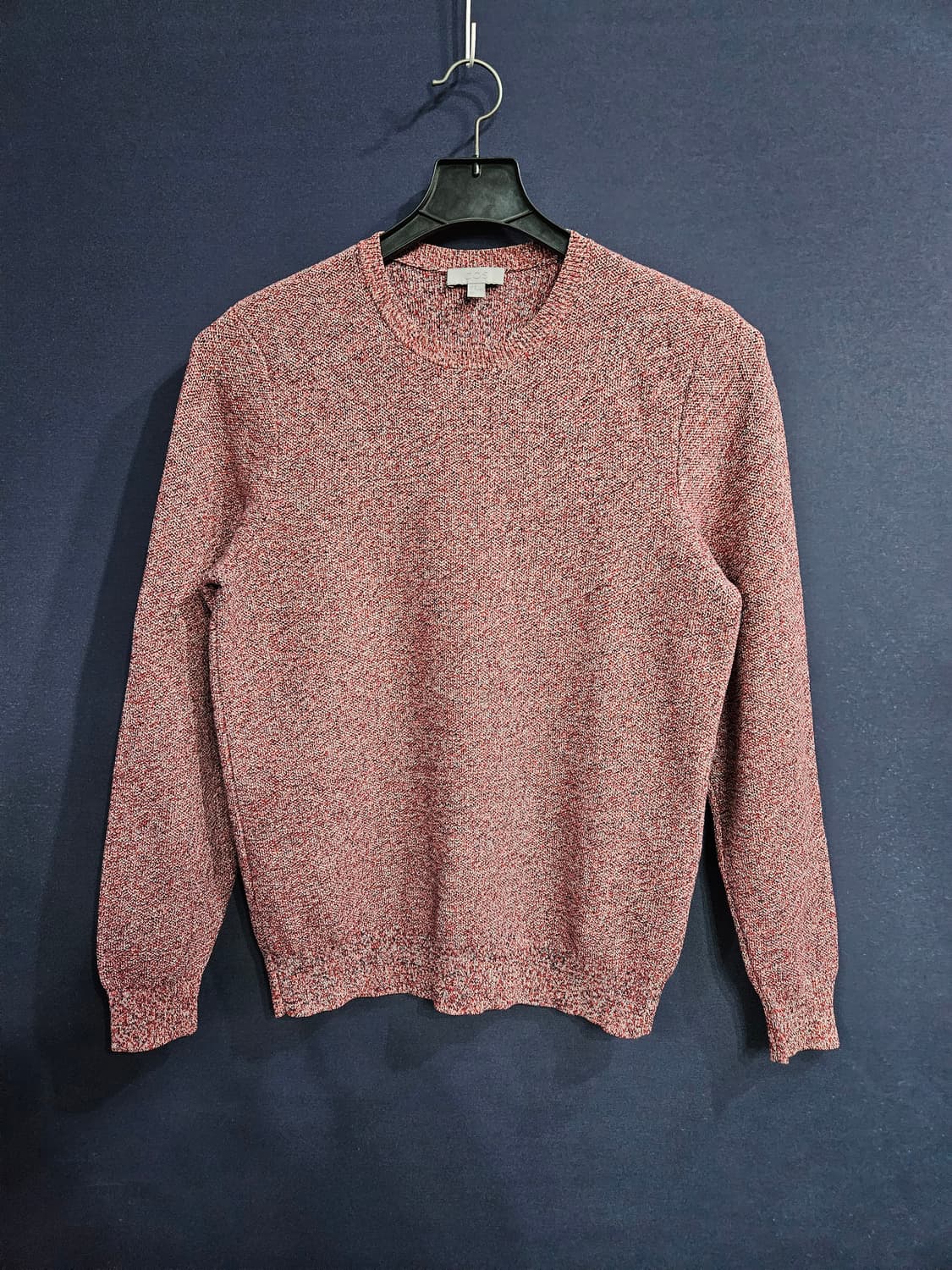 코스 멜란지 라이트 버건디 남성 슬림핏 95 니트 상품이미지1