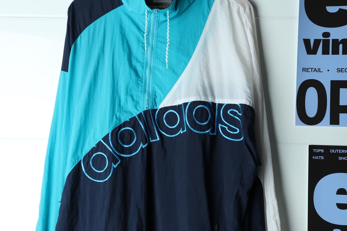 (L-3XL) 아디다스 집업 바람막이 점퍼자켓 90S년대-H3H34006 상품이미지5