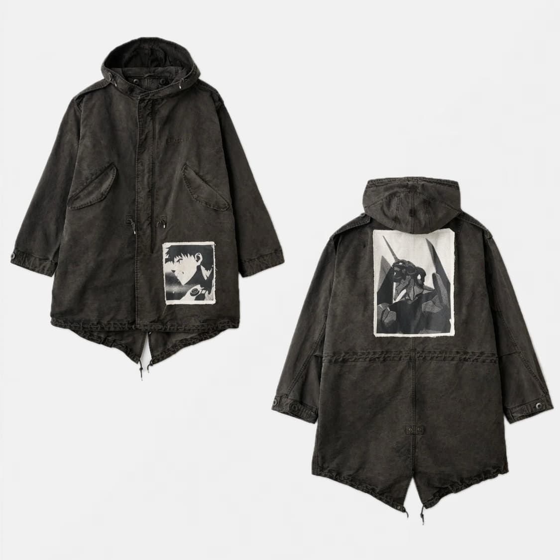 f.m.c.d 포스텍스 가먼츠 x 에반게리온 M-51 코트 상품이미지1