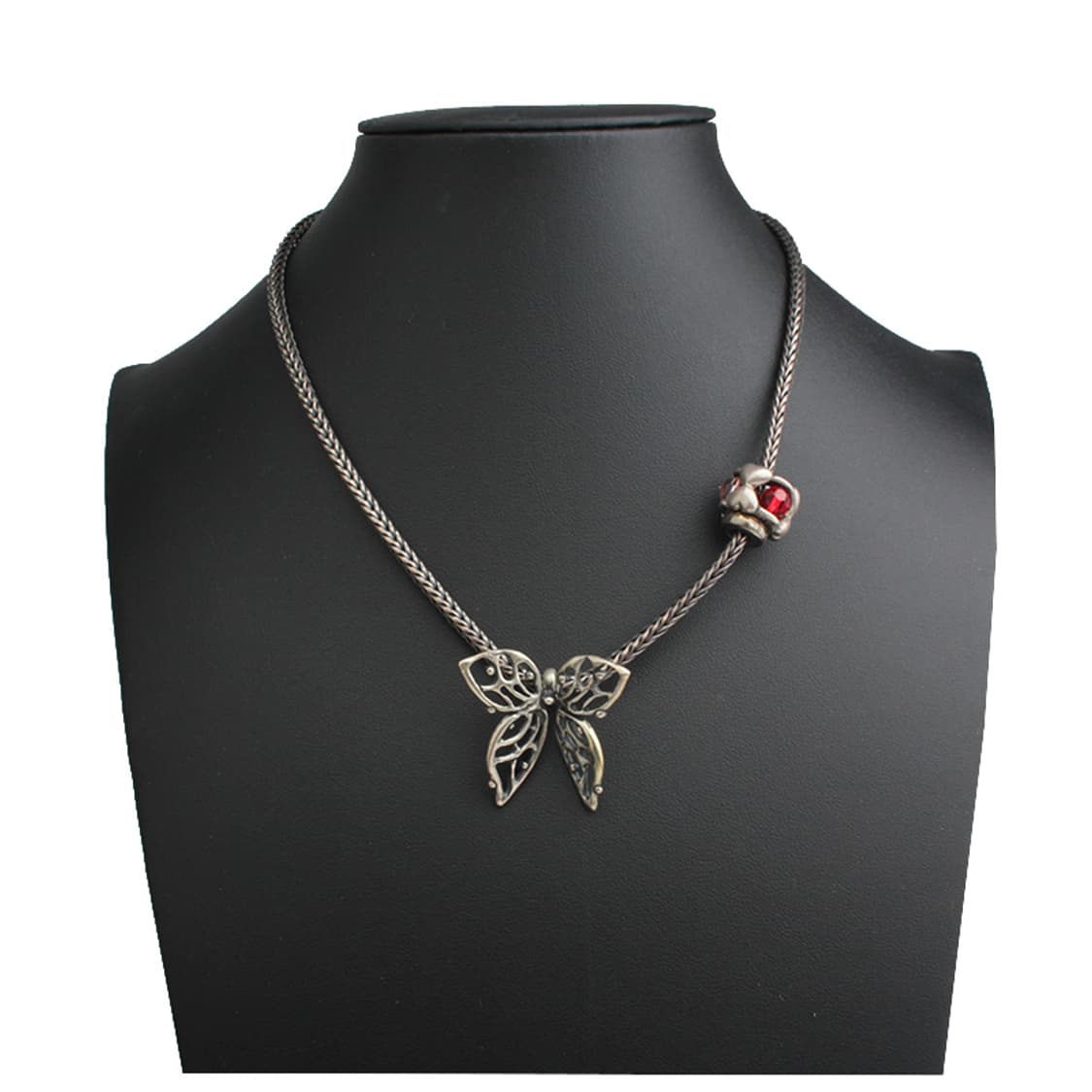 925실버 나비 참 목걸이 상품이미지1