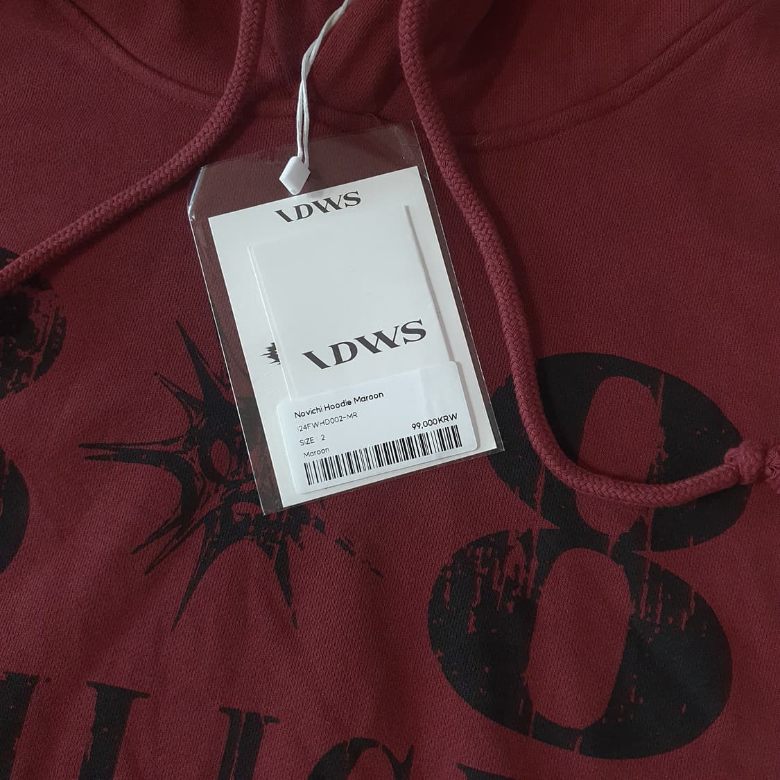 새상품 IDWS 아이돈워너셀 노비치 후드티 2 상품이미지3