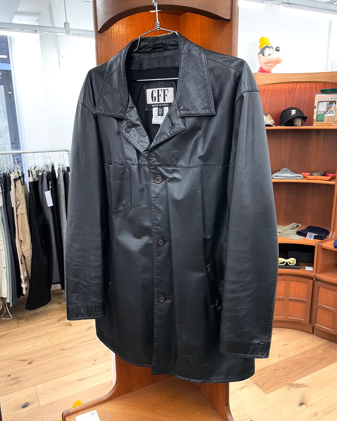 [52] 지안프랑코페레 레더 카 코트 상품이미지2