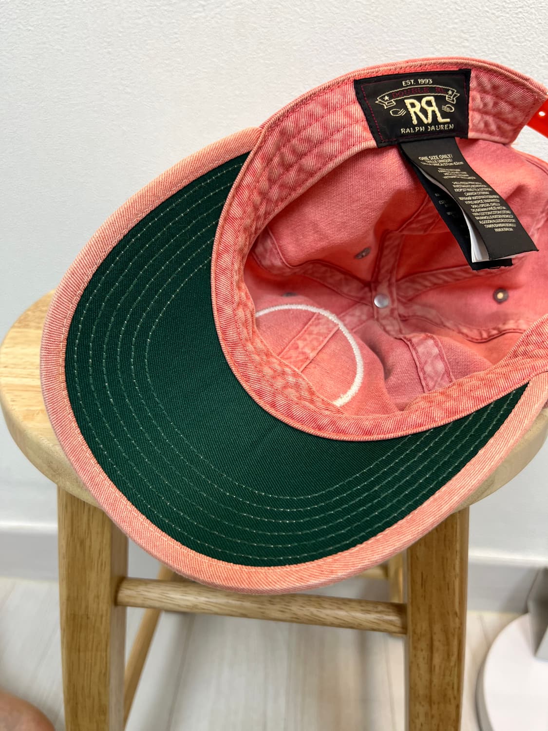 Rrl트윌볼캡 핑크 상품이미지4