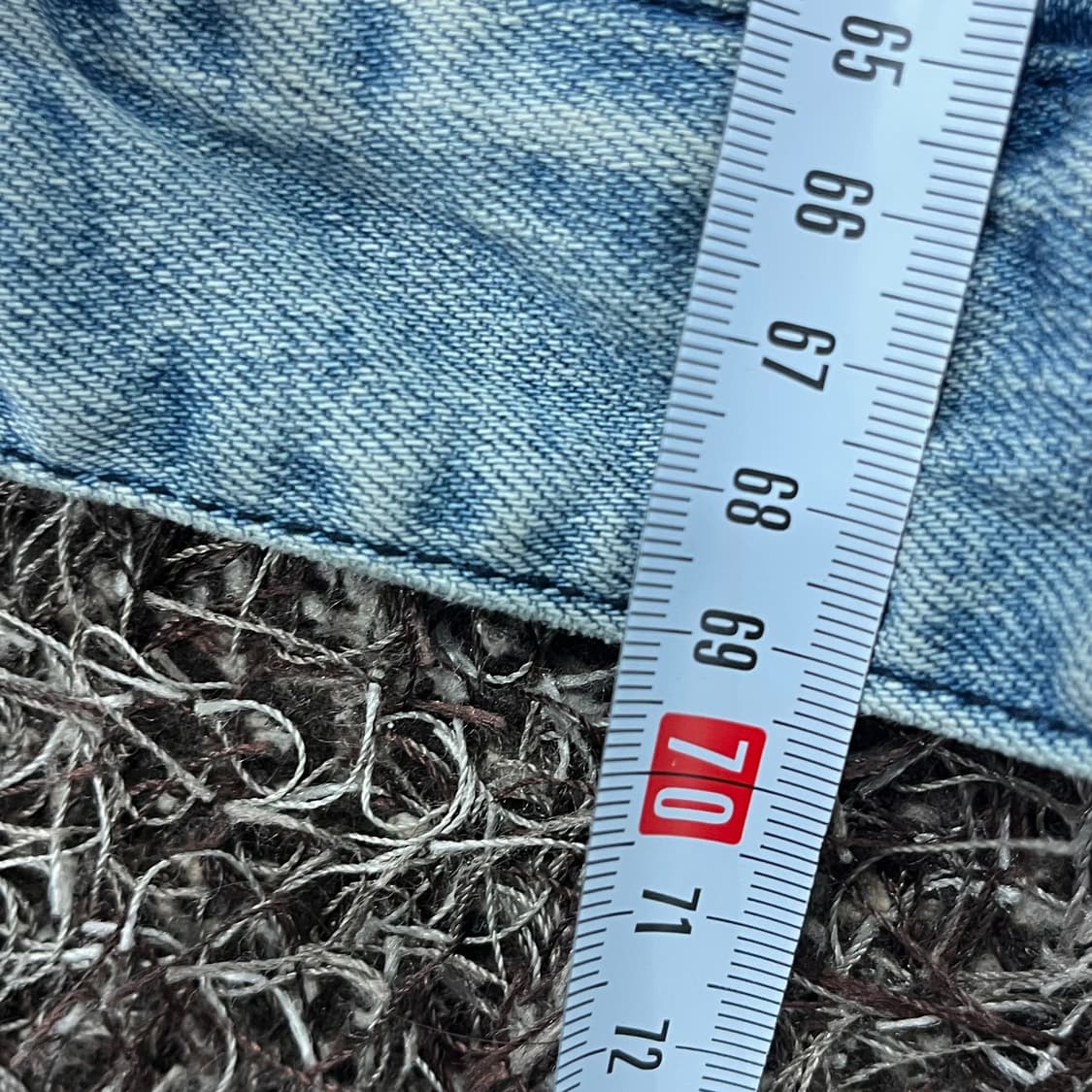 XL 버커루 디스 워싱 데님 트러커 자켓 상품이미지8