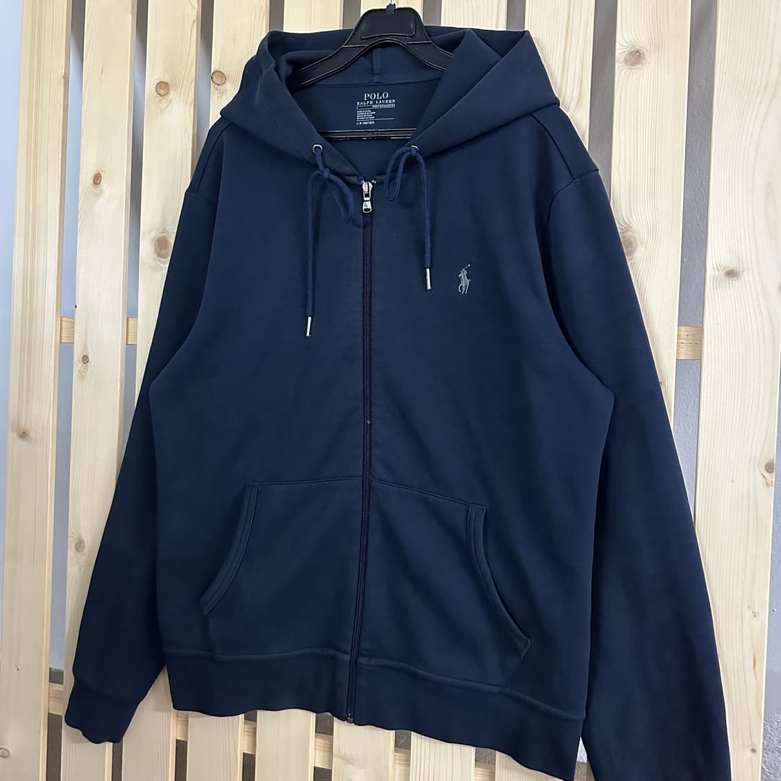 (L) 폴로 랄프로렌 네이비 후드집업 상품이미지2
