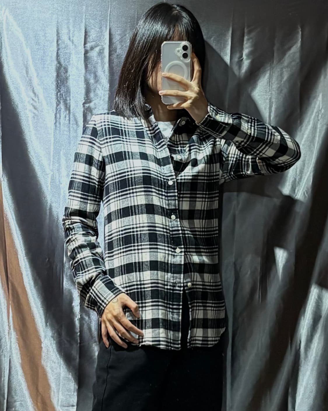 S 폴로랄프로렌 플란넬 체크셔츠 상품이미지1