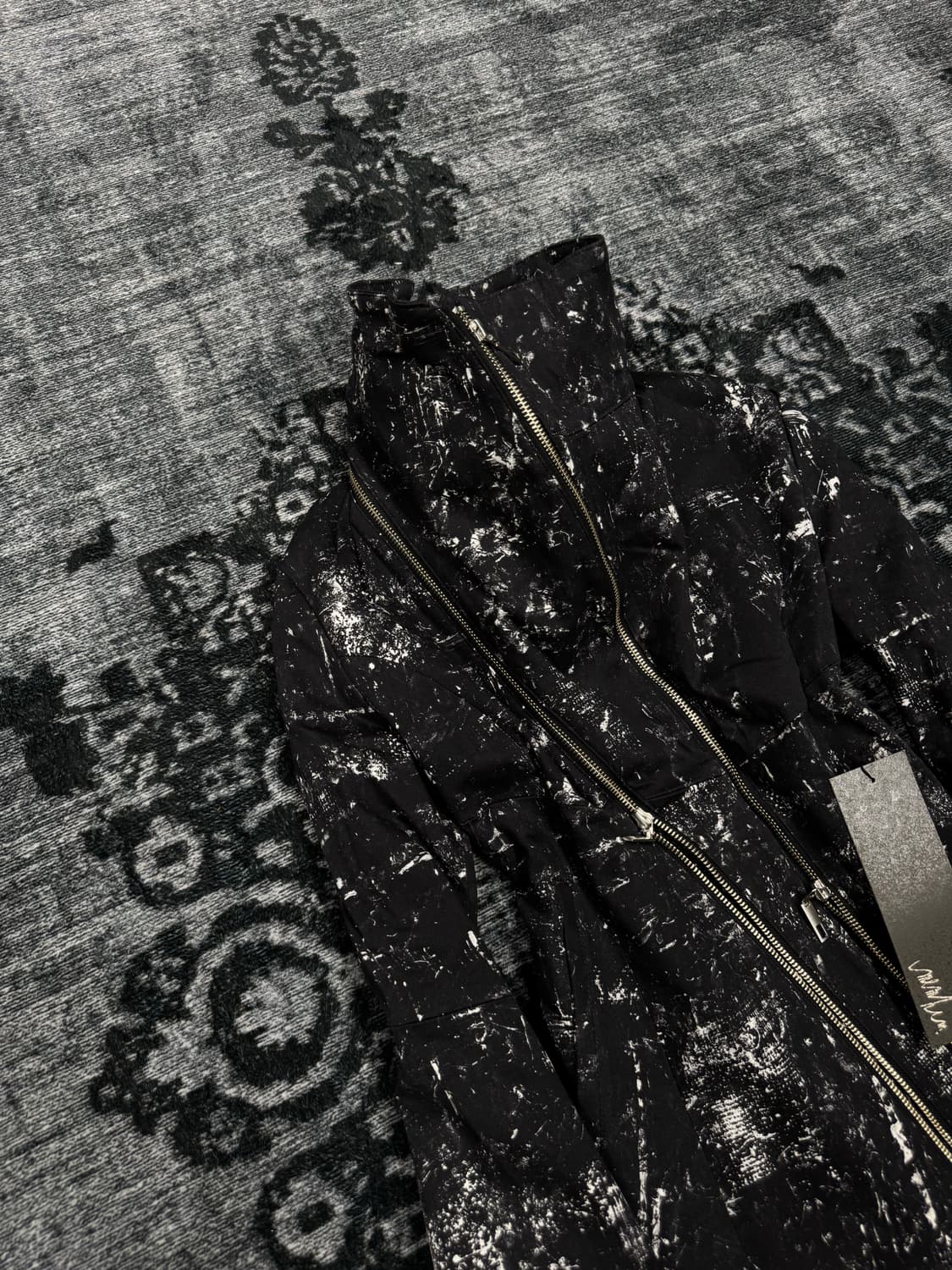 Memhim asymmetry gimmick rider jacket 상품이미지3