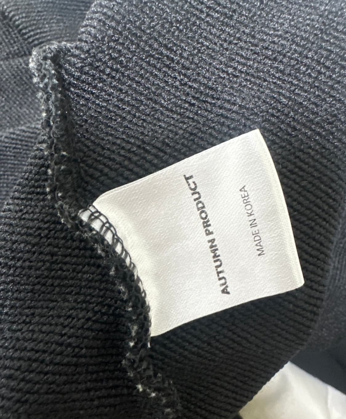 어텀 레고 후드집업 투웨이 지퍼 블랙 상품이미지3