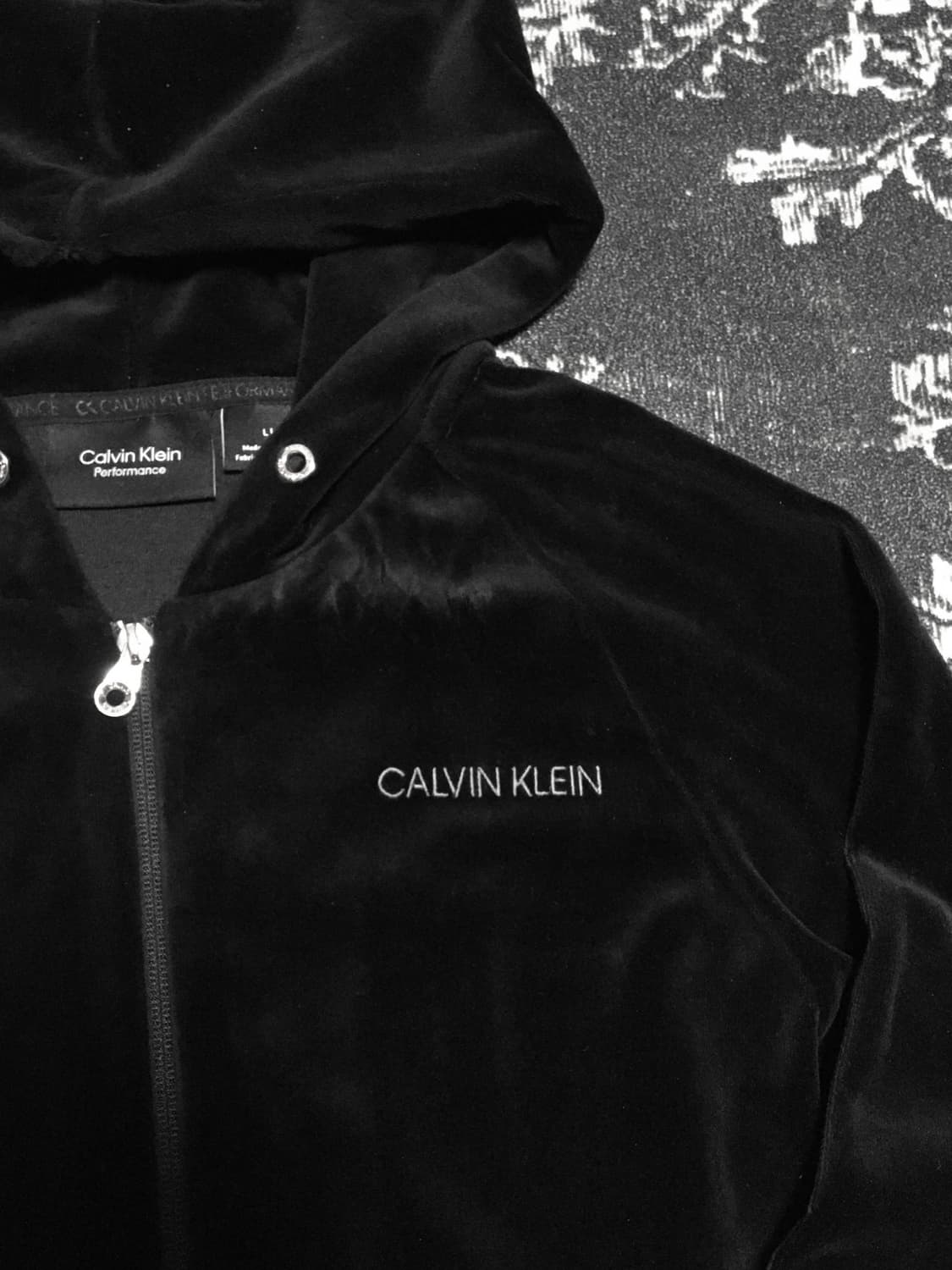 Calvin Klein Velvet Zip-Up L 상품이미지1