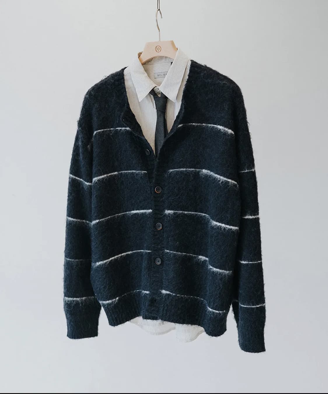 [05] 벨리에 브러쉬드 탐 가디건 상품이미지1