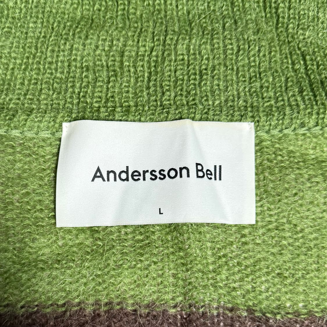 앤더슨벨 카모 니트 가디건 상품이미지3