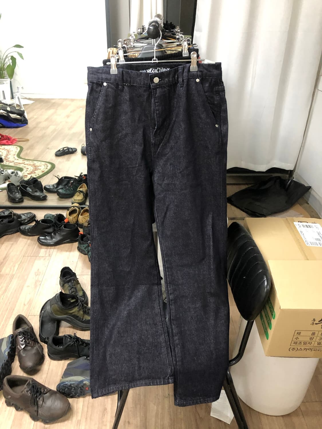 커브드플레어데님 L 상품이미지1