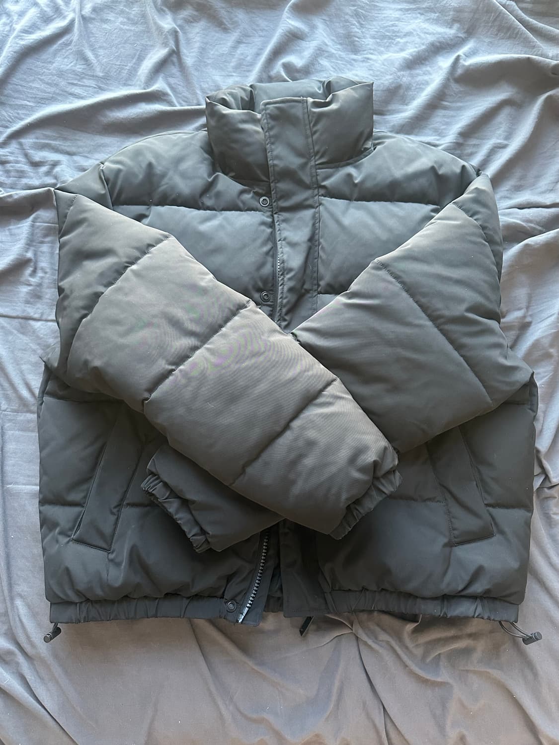 자라 박시핏 패딩 점퍼 L 블랙 상품이미지1