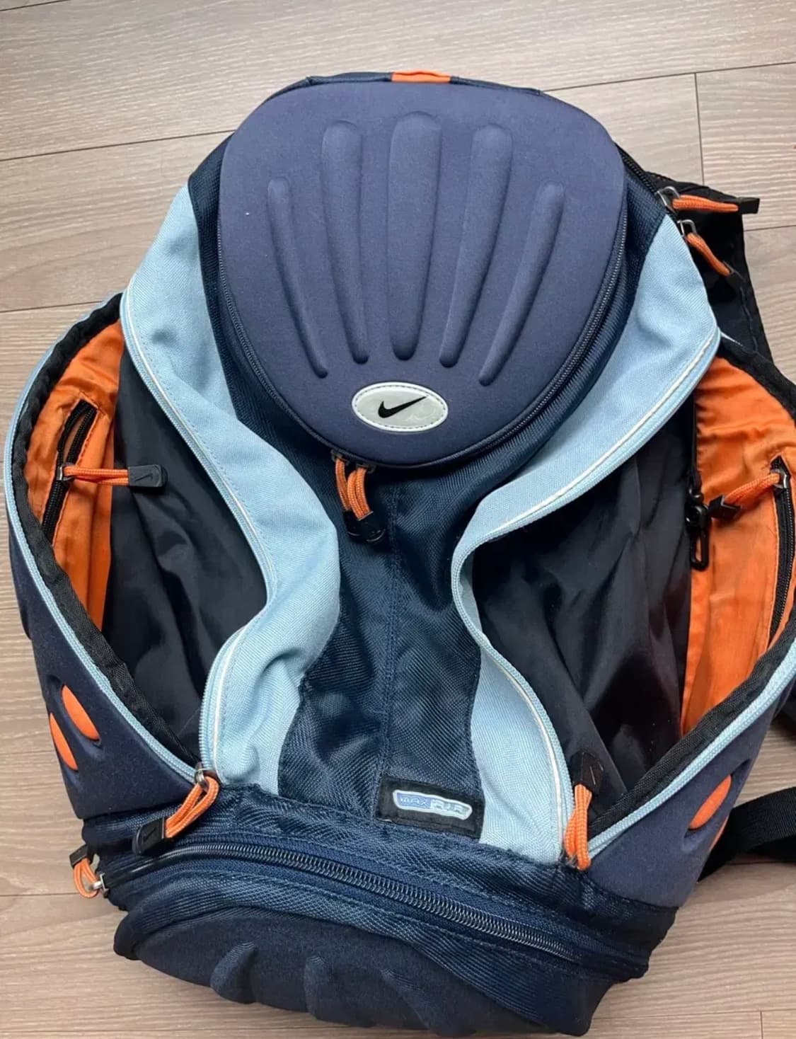 00s 나이키 맥스에어 스카이블루 백팩 빈티지 상품이미지2