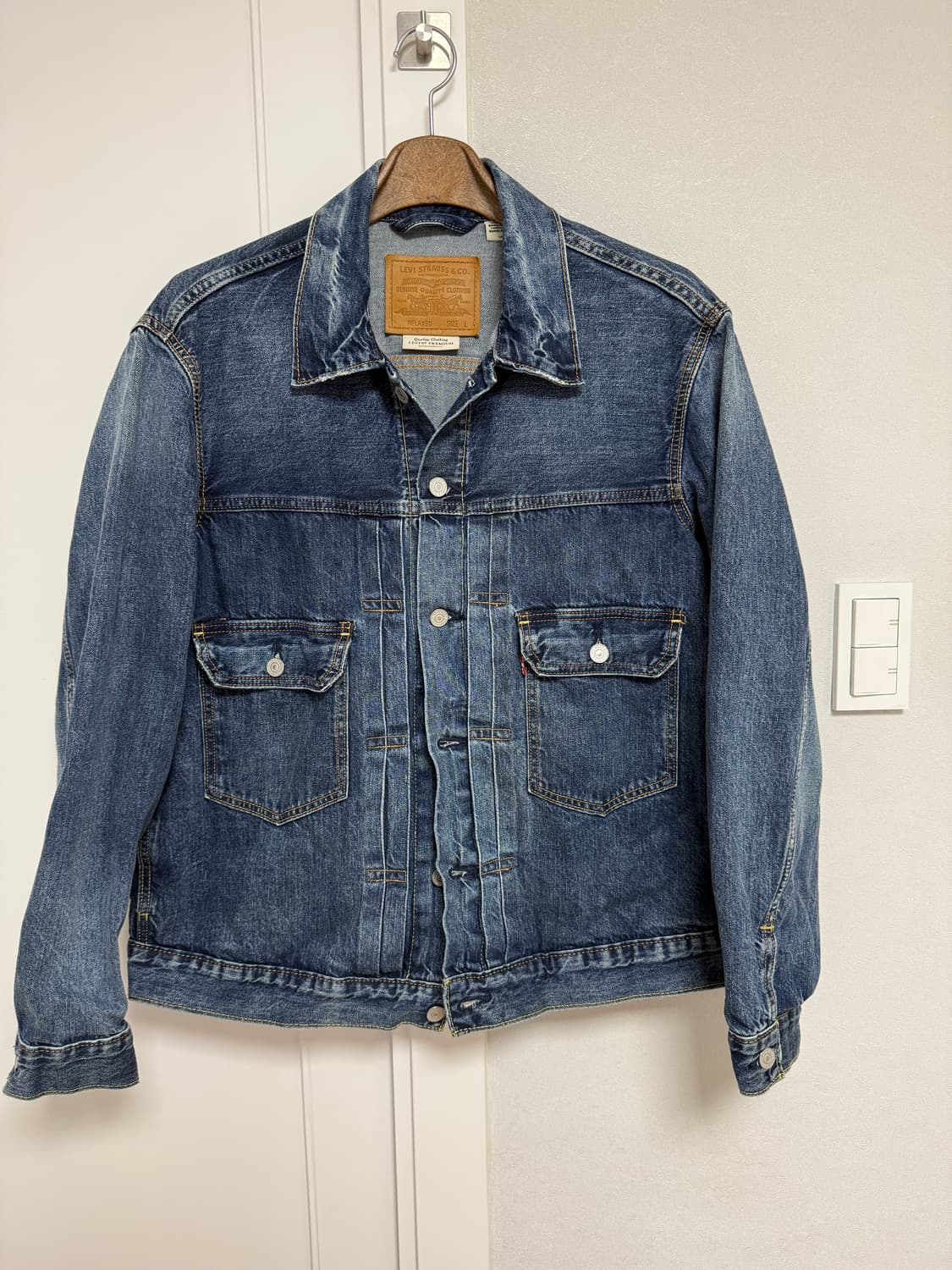 리바이스 타입2 트러커 L사이즈 A76320013 상품이미지1