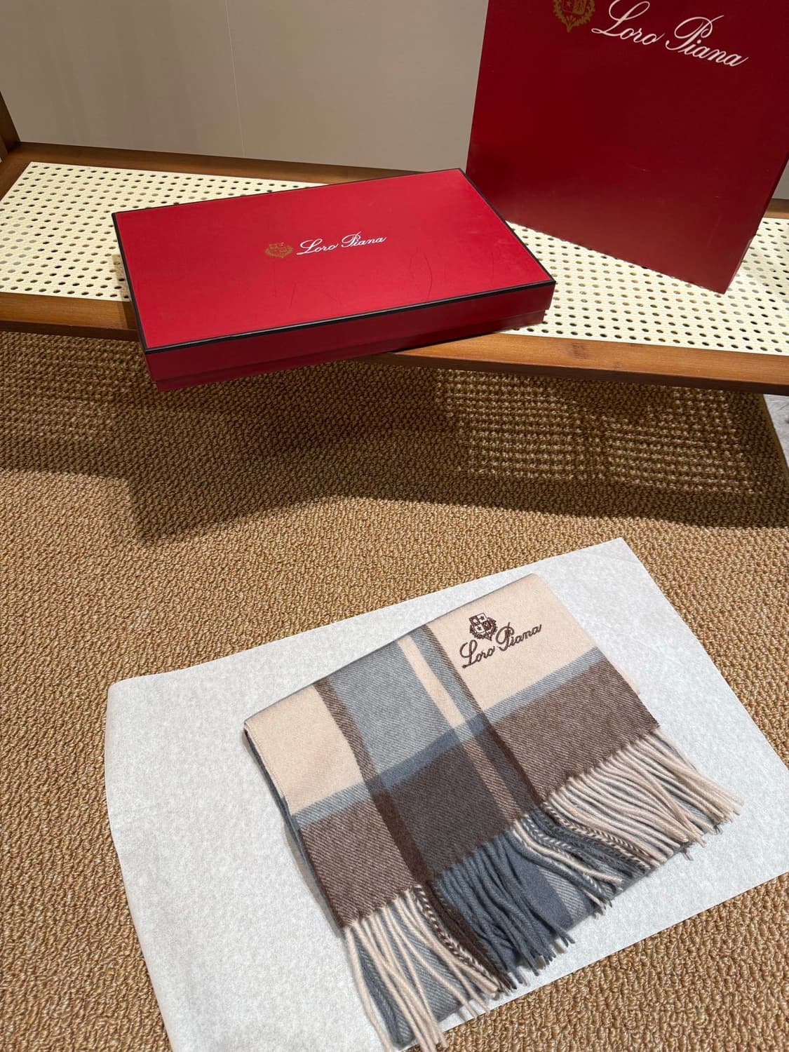 버버리 리버서블 스카프 100% 램스울
 상품이미지1