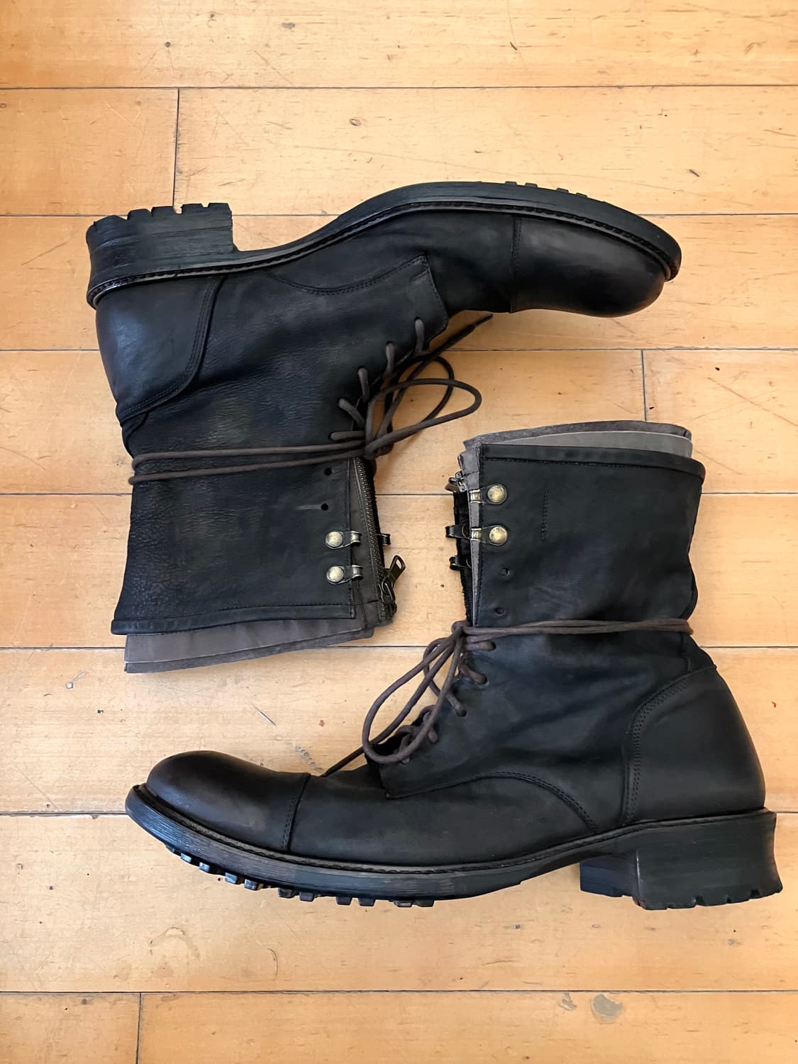 Alfredo bannister 알프레도 바니스터 헤비 레이어드 롱 부츠 상품이미지3