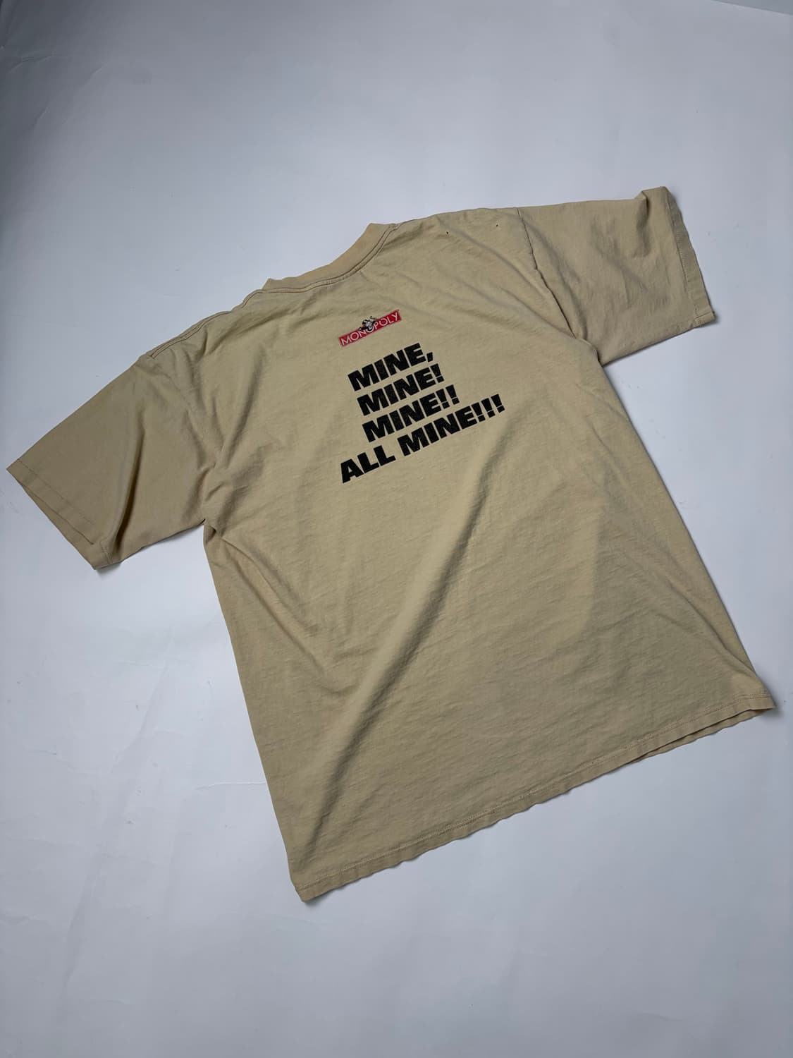 90s Monopoly Tee (beige) 상품이미지2
