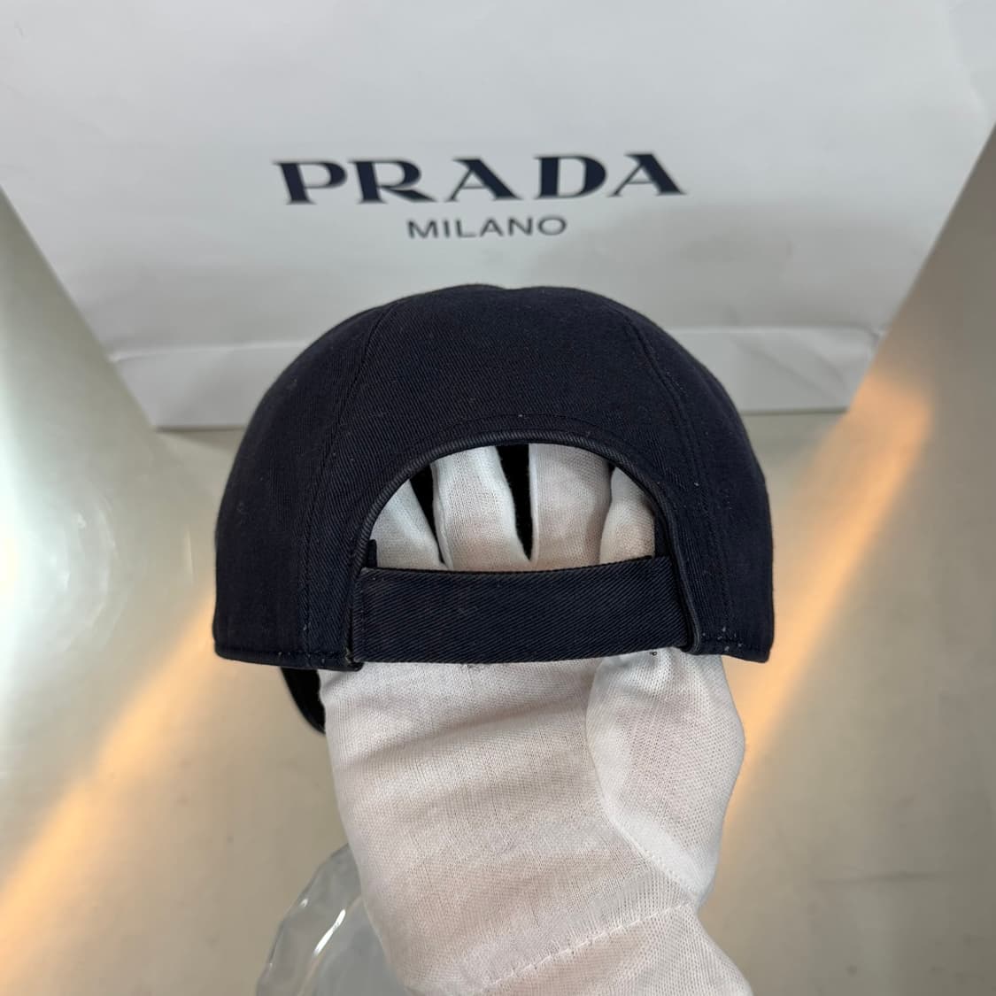 [리오브] 프라다 아메리칸 컵스 로고 모자 상품이미지2