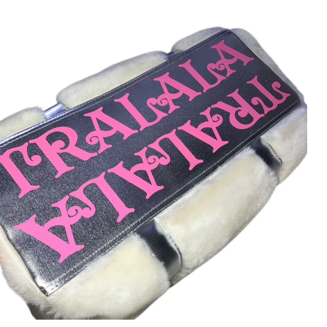 tralala 트랄라라 갸루 히메갸루 화이트 퍼 백 상품이미지3