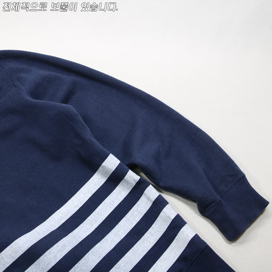 (착용컷) BEAMS HEART 스웻 후드 집업 (남성용 100) 상품이미지9