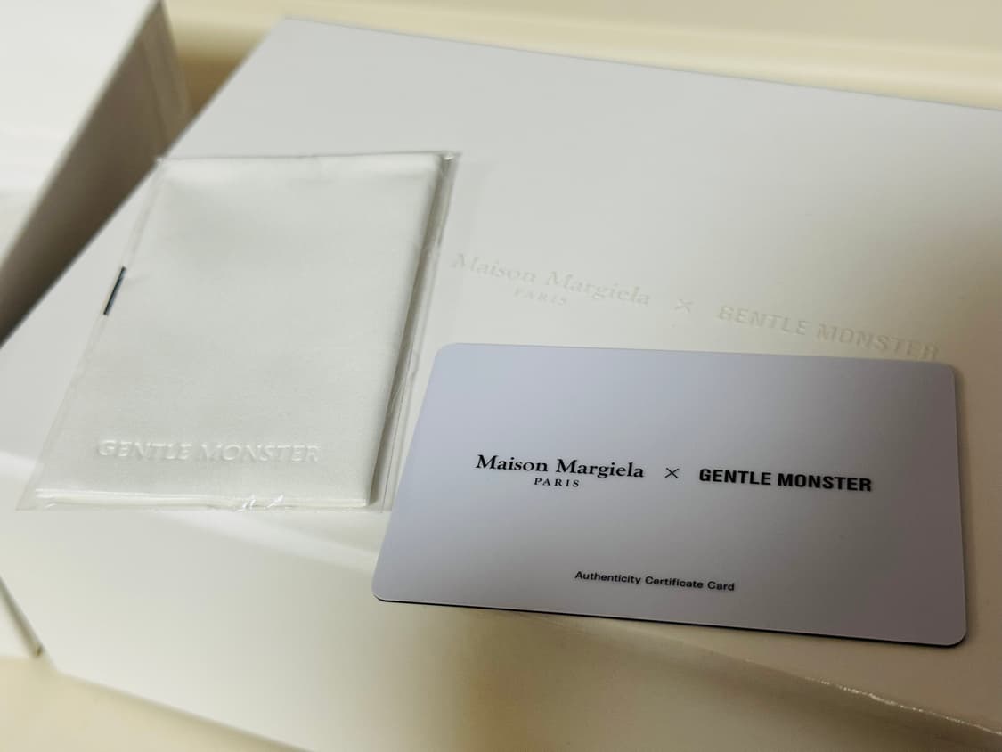 젠틀몬스터 X 메종 마르지엘라 MM010 풀박스 상품이미지5