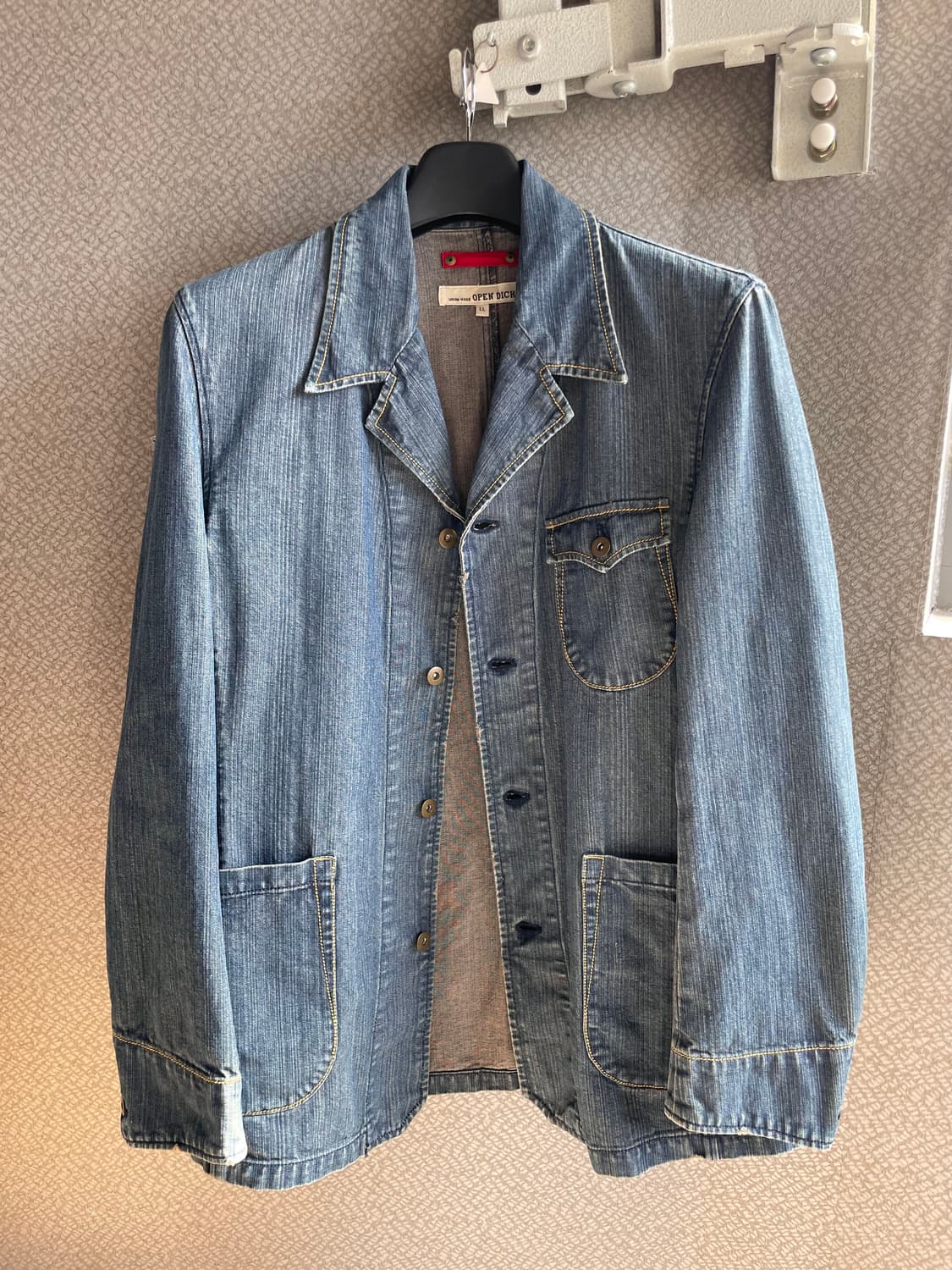 일본 빈티지 데님 청자켓 상품이미지2