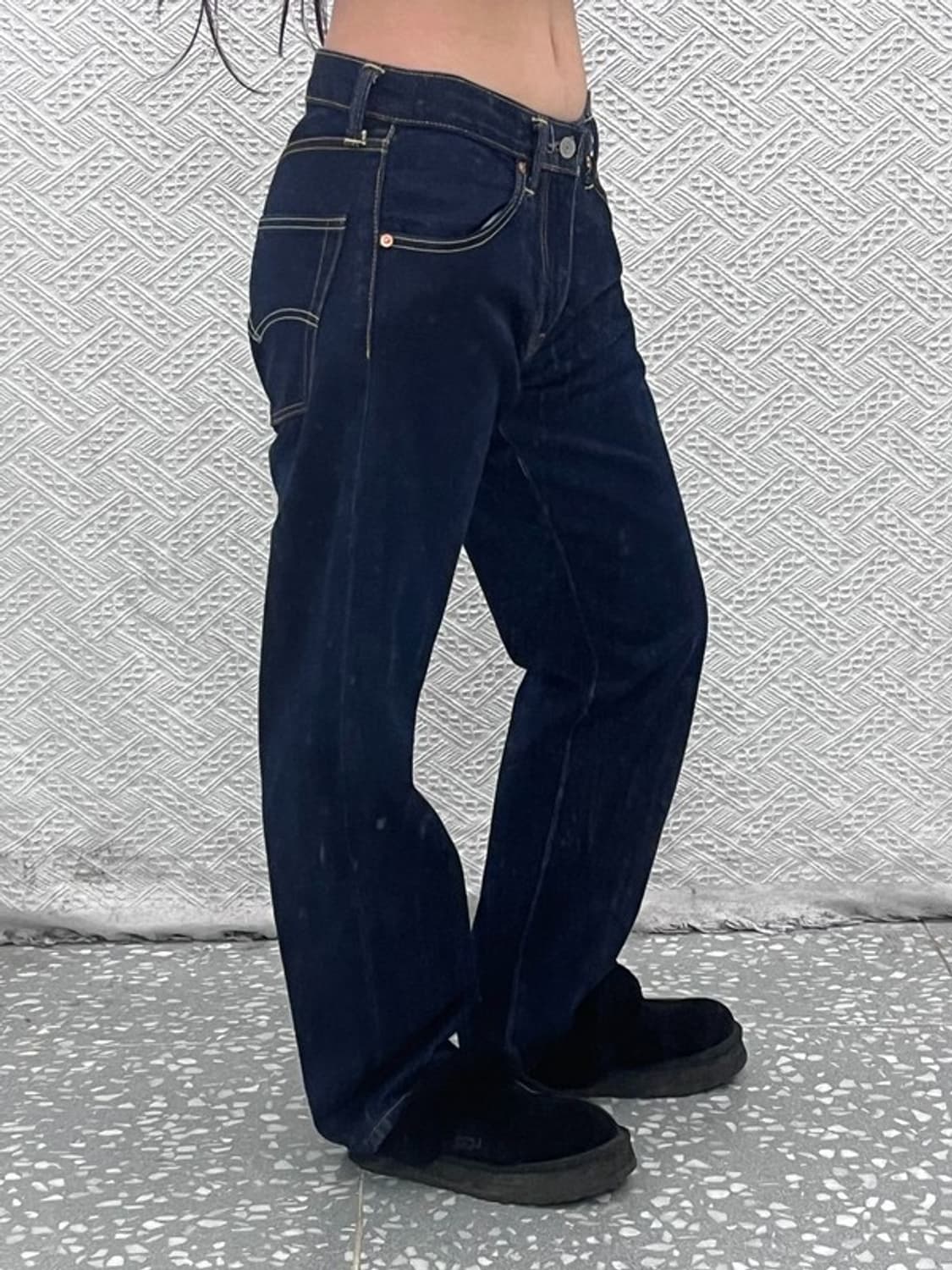 리바이스 503 모던 빈티지 힙로고 진청 데님팬츠 30인치 C07236 상품이미지2