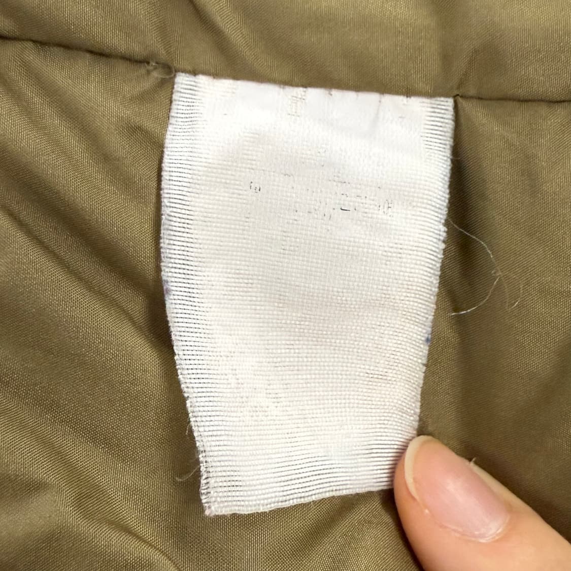 노스페이스 카키 브라운 눕시 패딩 95 상품이미지6