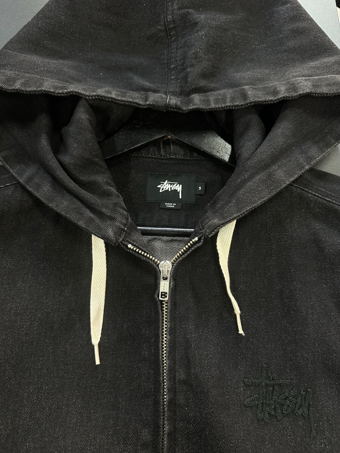 스투시 자수빅로고 데님 워크자켓 상품이미지8