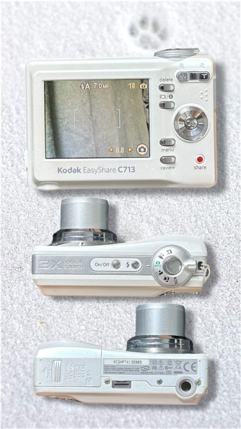 카리나‘s최애) 코닥 이지쉐어 C713 디카 빈티지 캠코더 캐논 니콘 상품이미지2