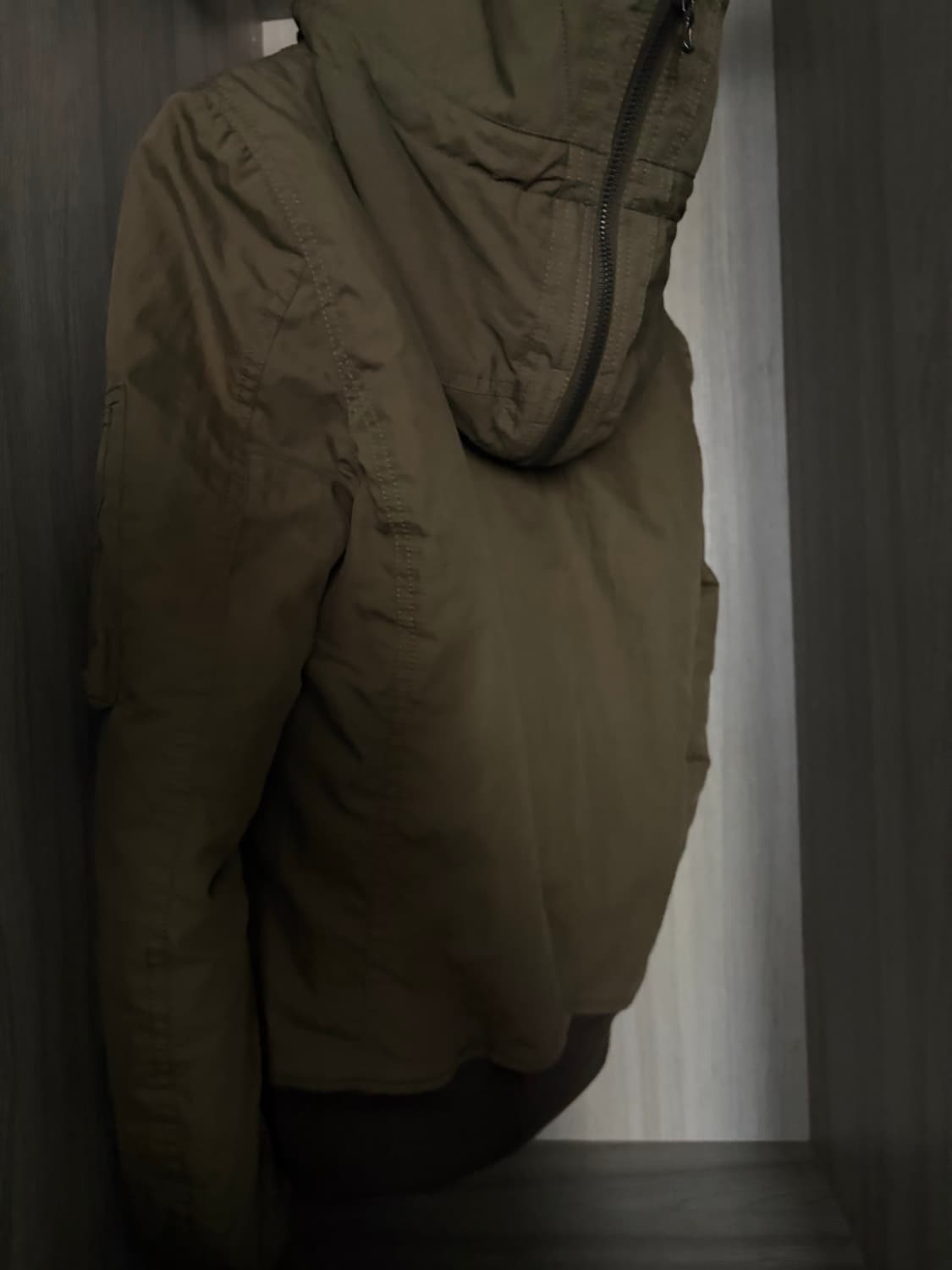 어태치먼트 하이넥 후드자켓 상품이미지3