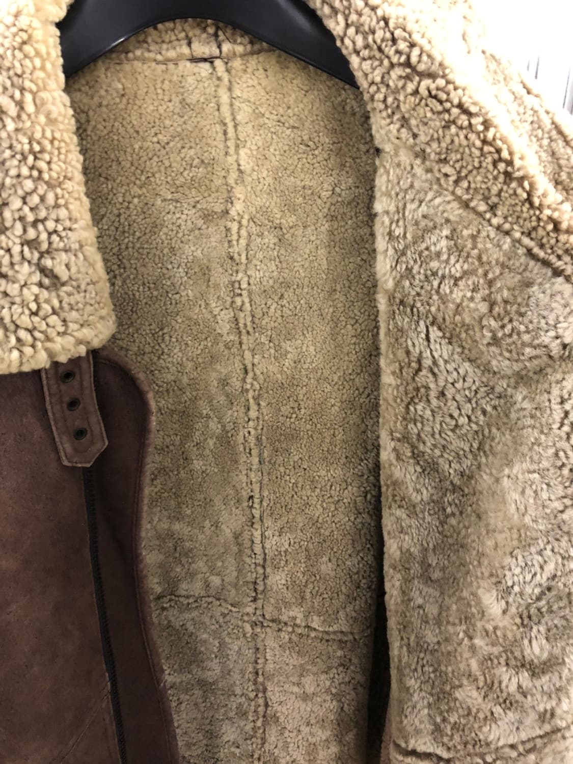 리얼레더 양가죽 양털 무스탕 자켓 100 상품이미지8