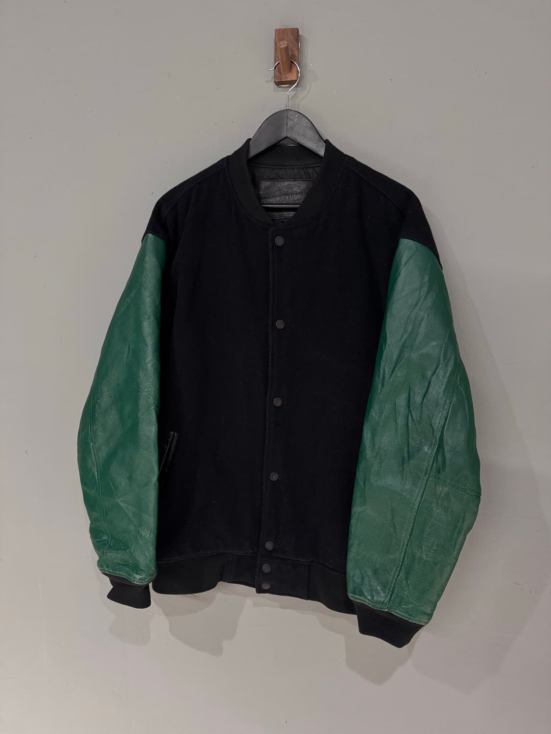 마스터피스 레더암 울 바시티 자켓  상품이미지2