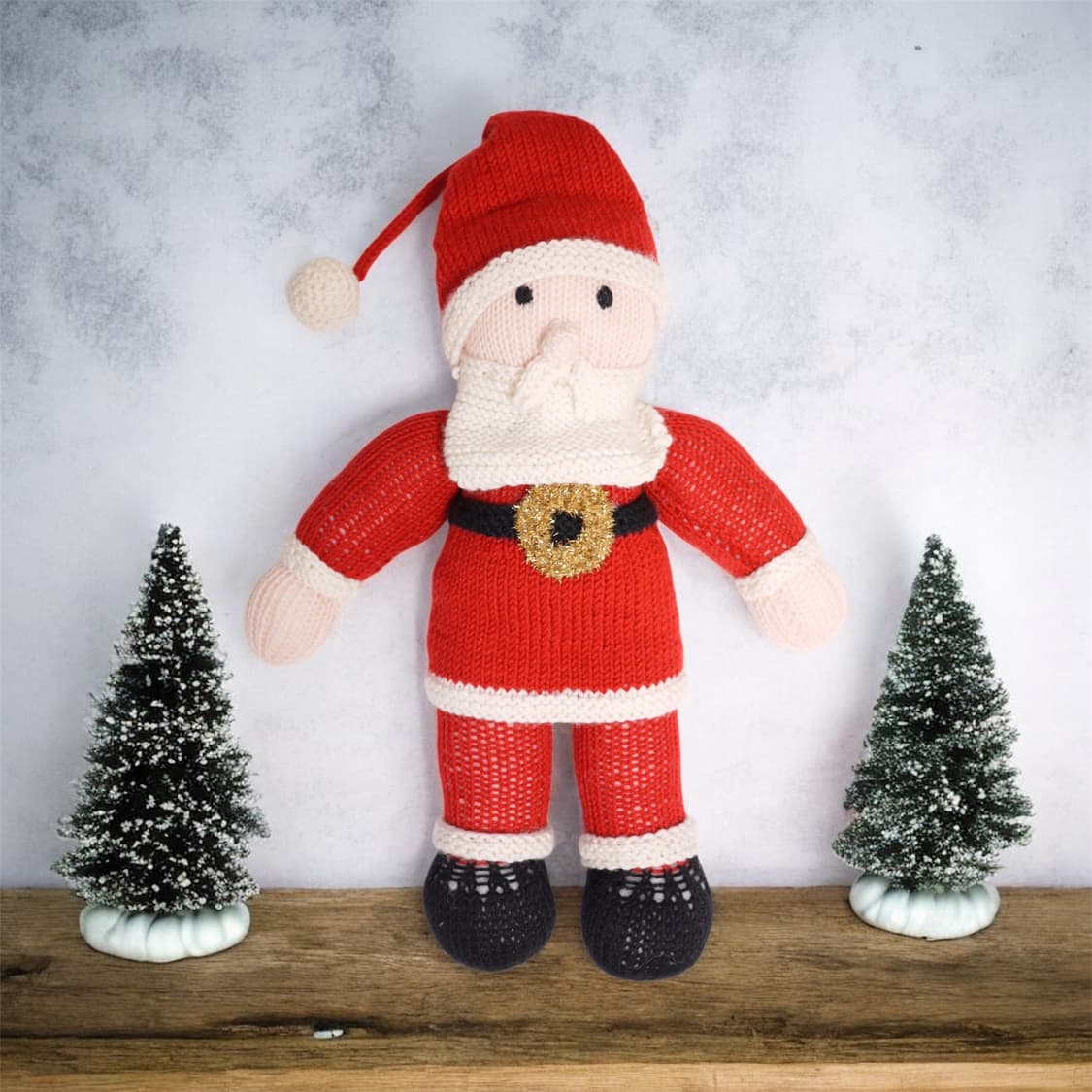 핸드메이드 산타클로스 뜨개 인형 상품이미지2
