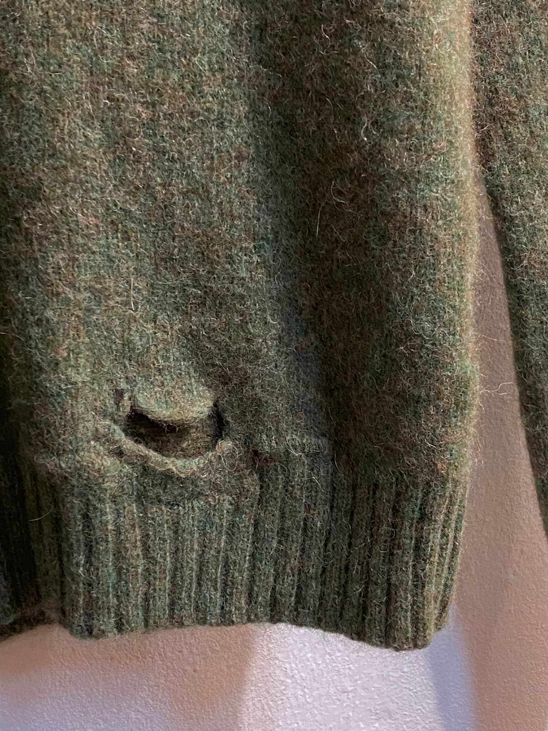 로렌 랄프로렌 패치 디테일 니트 스웨터 상품이미지7