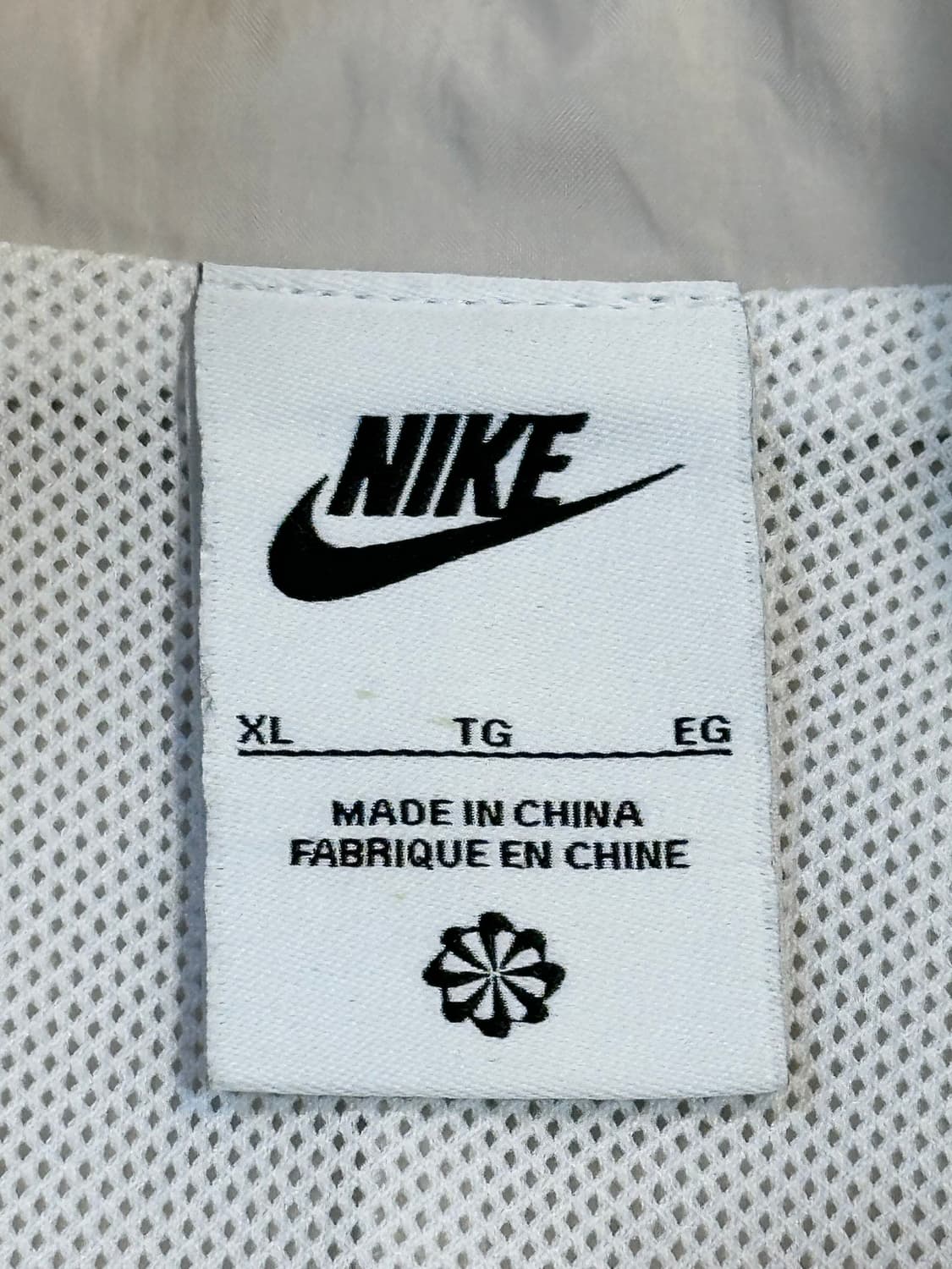 나이키 NIKE 신형 빅스우시 우븐 바람막이 자켓 화이트 우먼스 상품이미지6