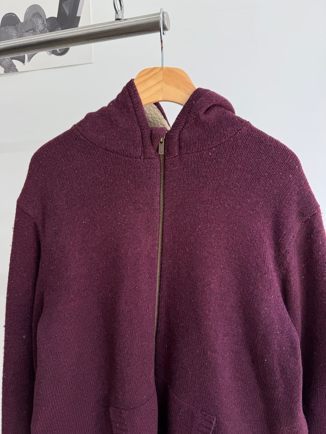 L.L.BEAN 니트 쉐르파 자켓  상품이미지2