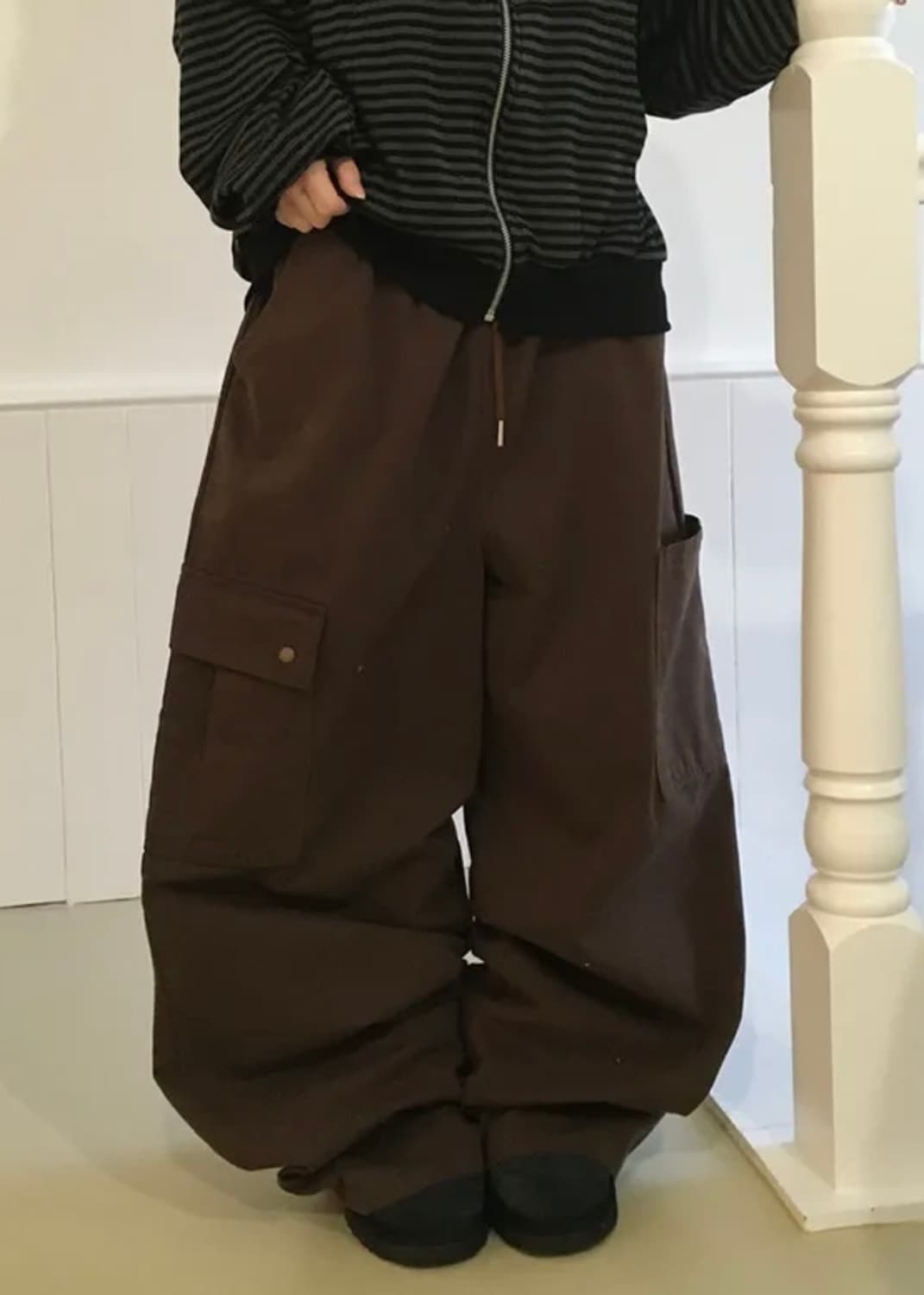 원아브 머드 언발 카고 팬츠 상품이미지2