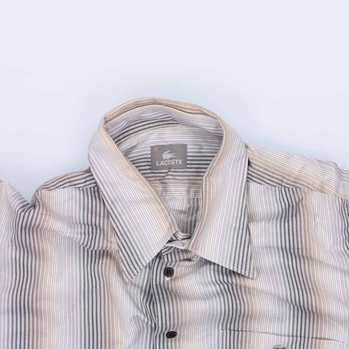 [5] 라코스테 그라데이션 스트라이프 긴팔 셔츠 남방 0108J 상품이미지4