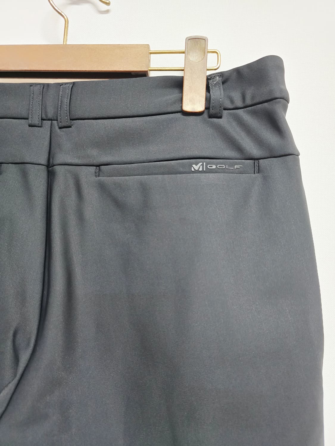 밀레  블랙 기모바지34인치 상품이미지5