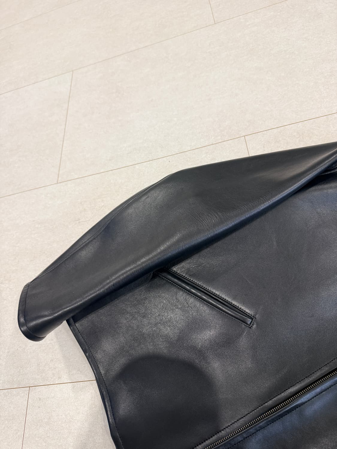 2) 아프레쎄 26ss 램 레더 스포츠자켓 상품이미지3