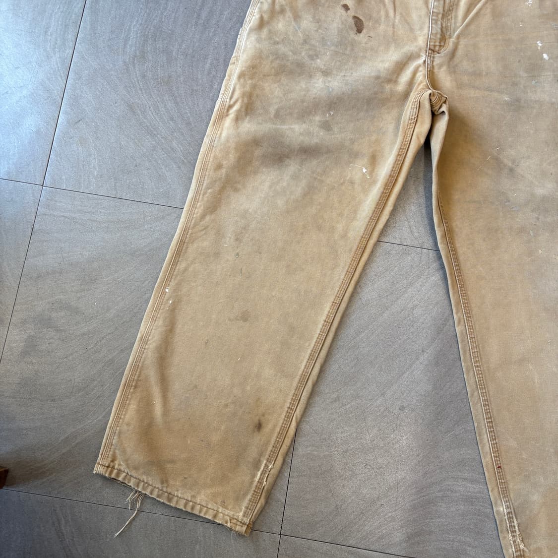 칼하트 정품 오리지널 브라운 카펜터 팬츠 상품이미지7