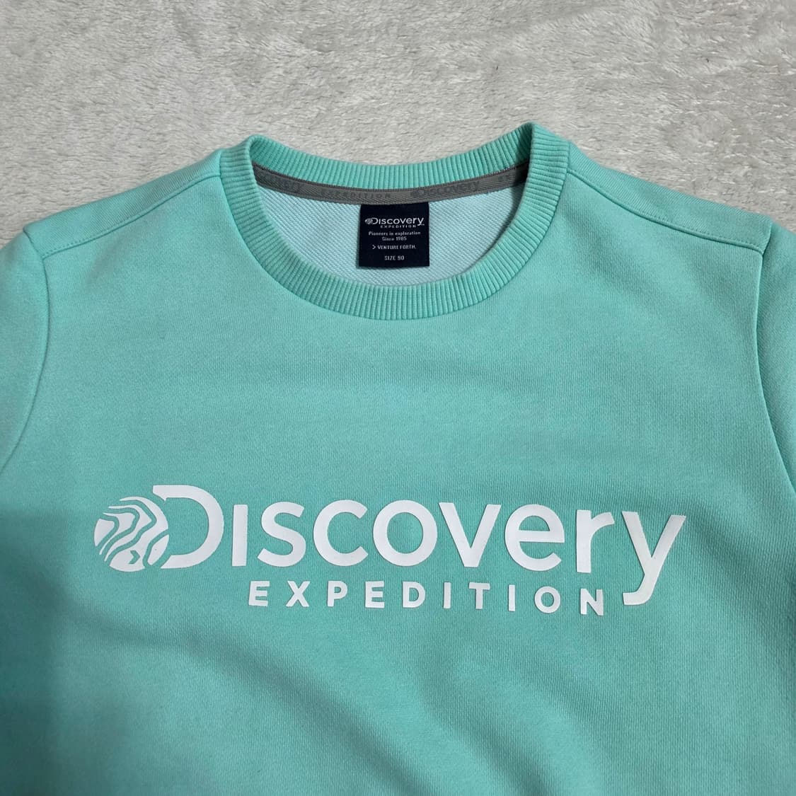 (90)여성 디스커버리 맨투맨 민트 상품이미지2