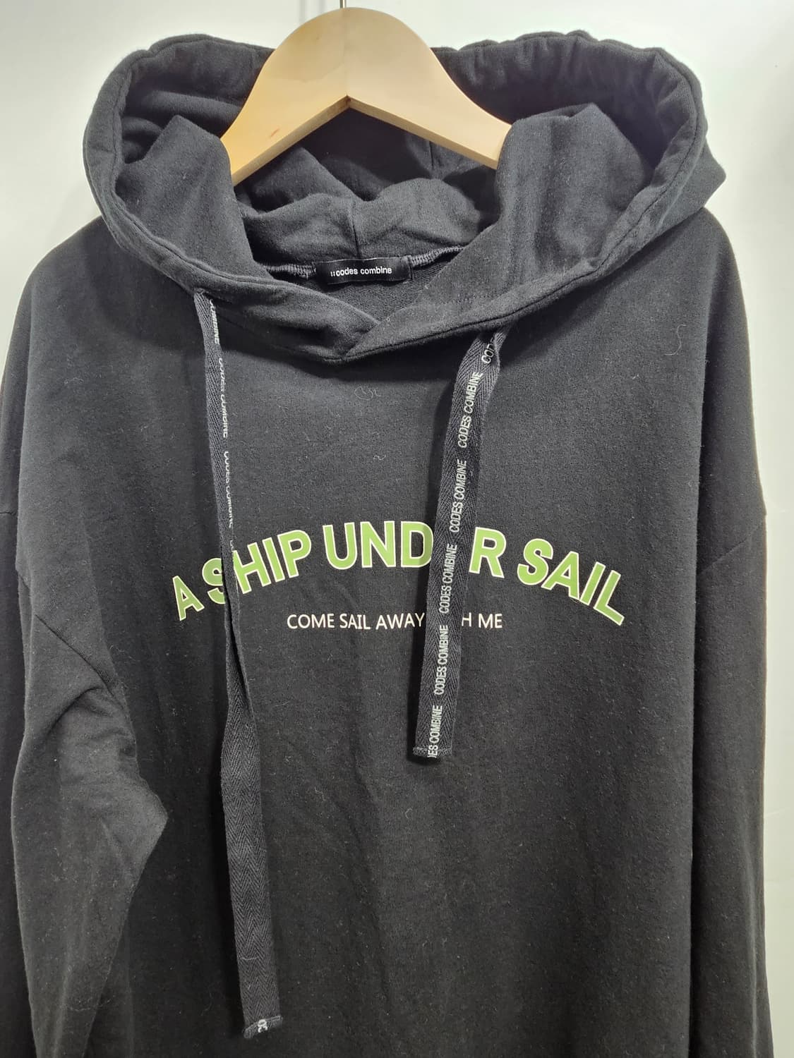 코데스컴바인 후드 롱원피스  상품이미지2