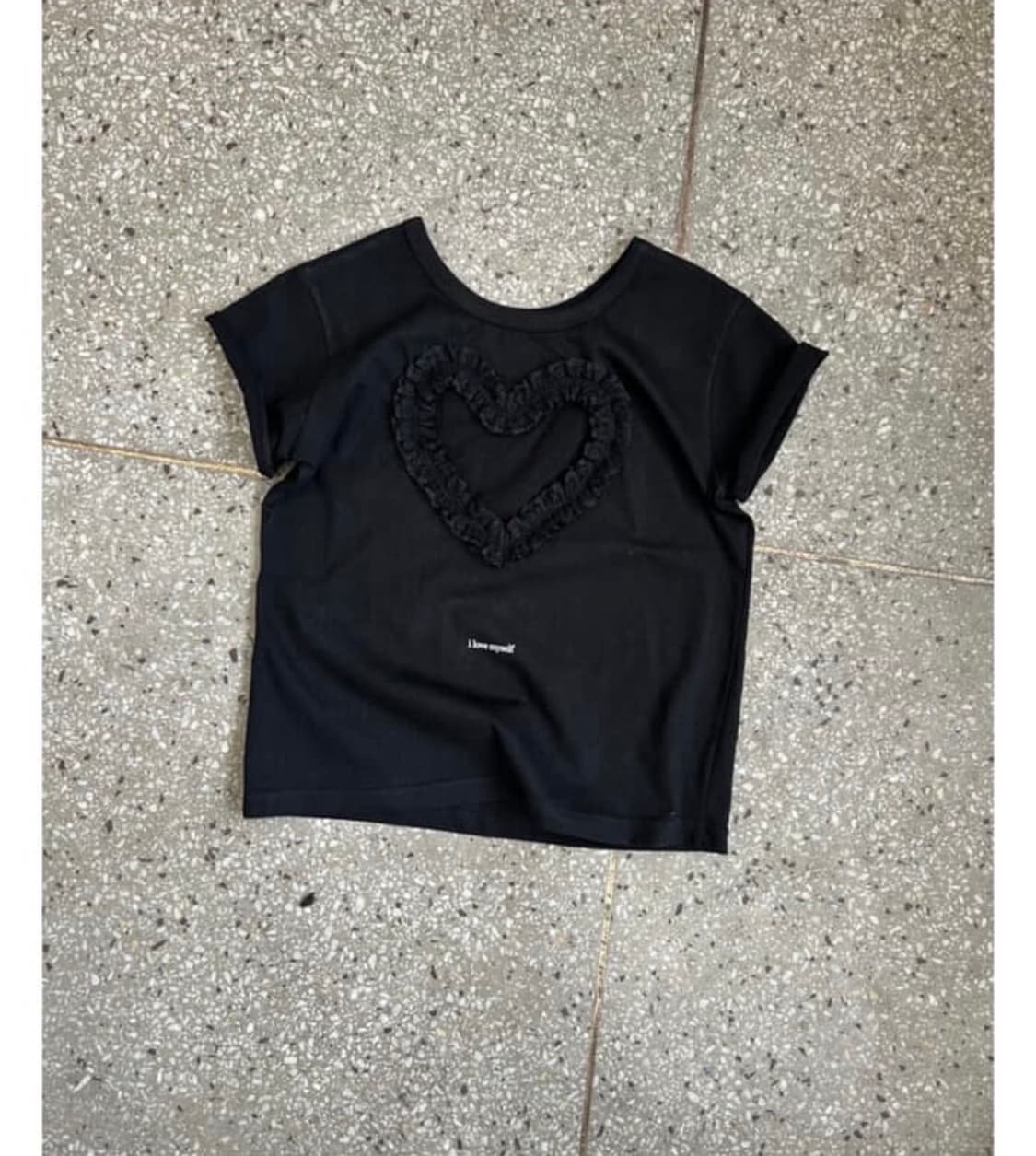 동은 slogan short sleeved t-shirt 3사이즈 상품이미지1
