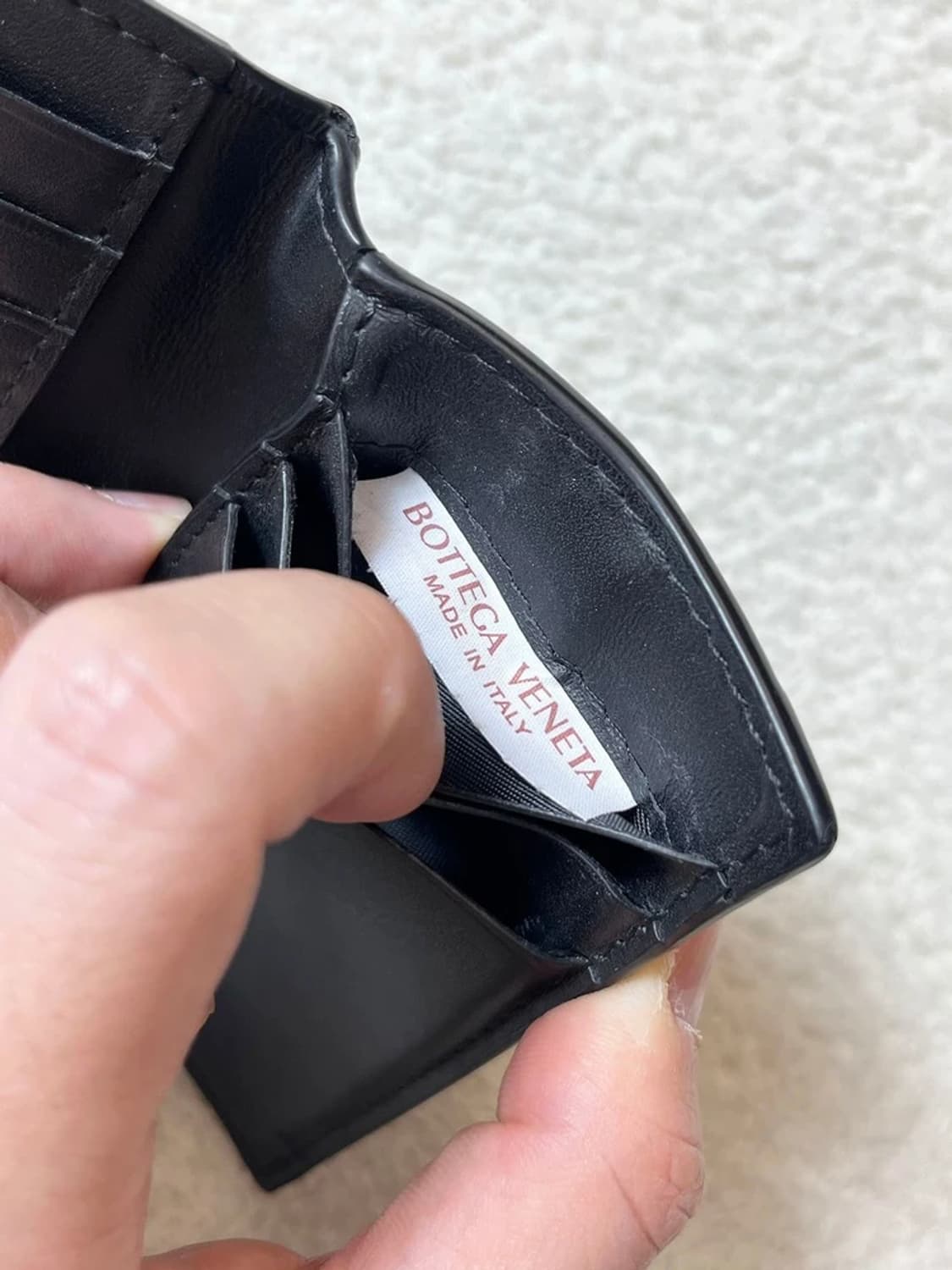 보테가베네타 블랙 오거나이저 카드지갑 A1662 상품이미지6