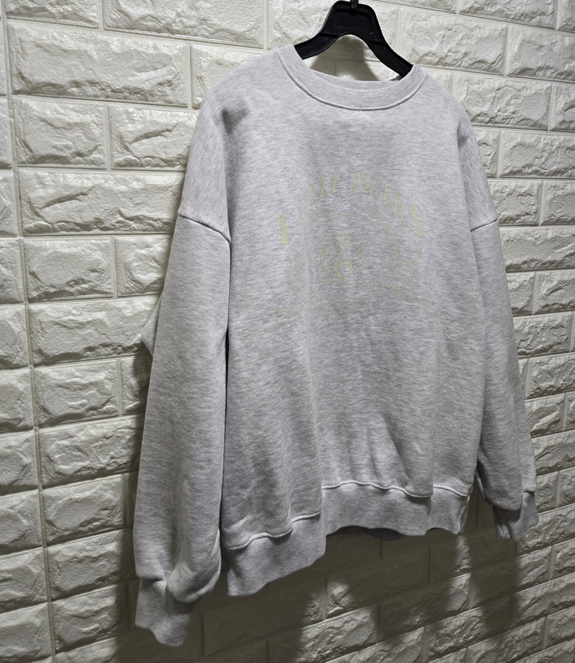 론론 기모 맨투맨 스웨트셔츠 L 상품이미지2