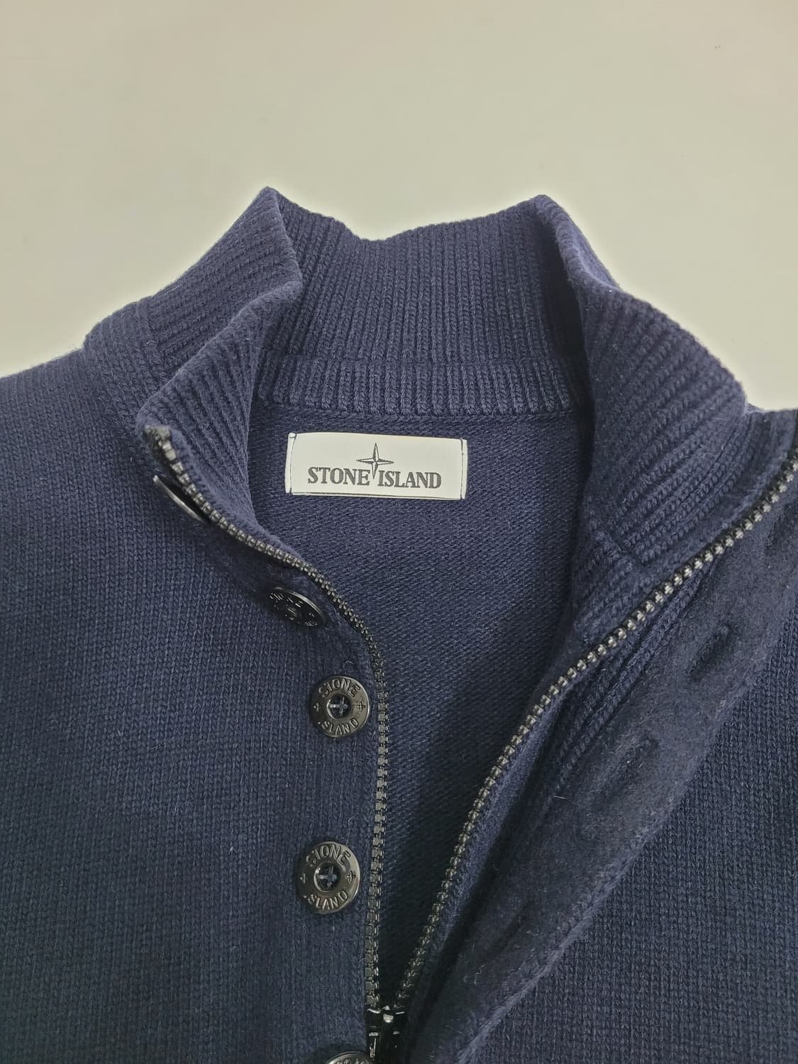 STONE ISLAND 스톤아일랜드 하프 집업 하이넥 니트 / 남 M  상품이미지6